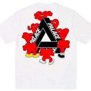 Palace Tri hearts tri ferg tee white L brand new ds sold out rare